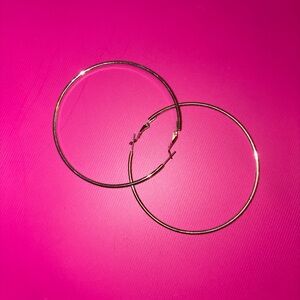 Elegant Gold Hoop Earrings